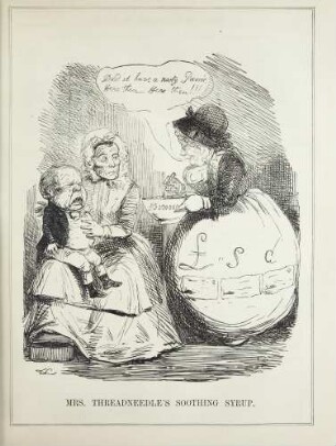 Mrs. Threadneedle's soothing syrup