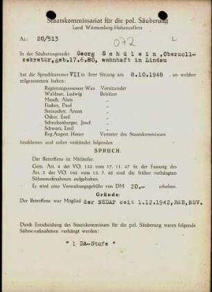 Schülein, Georg