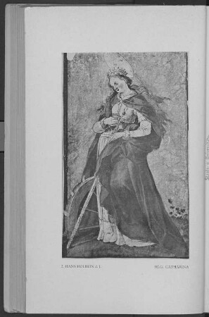 2. Hans Holbein d. J. Hlg. Catharina
