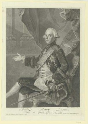 Bildnis des Frederic Henry Louis von Preußen