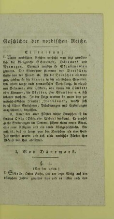 Geschichte der nordischen Reiche