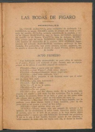 Las bodas de Fígaro