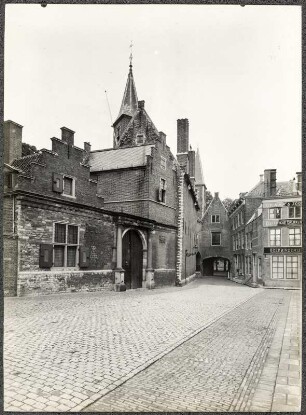 Niederlande, Middelburg. Abtei. Straßenansicht