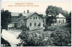 Seifersdorf. bei Roßwein, Gasthof "zum heiteren Blick"