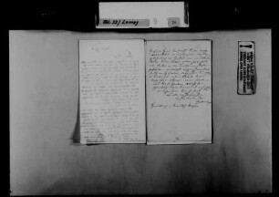 Schreiben von N.N. Schellenberg, Heidelberg, an August Lamey: Tod eines Familienmitgliedes.