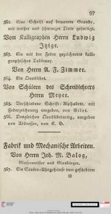 Fabrik und Mechanische Arbeiten