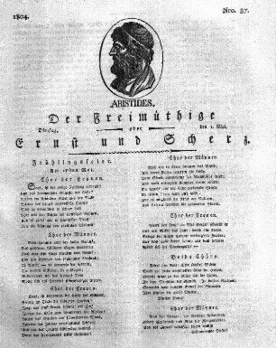Nro. 87., Dienstag den 1. Mai