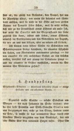 4. Hundposttag