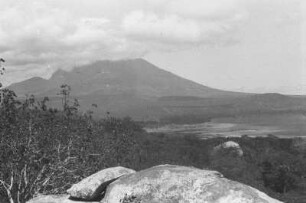 Mount Hanang : Blick auf den Mount Hanang und die angrenzende Landschaft