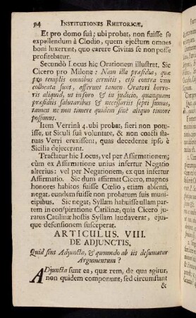 54-66, Articulus VIII