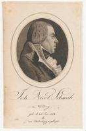 Johann Nicolaus Schwab, Nürnberger; geb. 24. Januar 1758