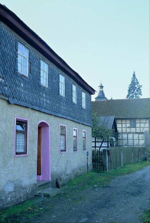 Bauernhaus, Traufseite