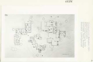 Ingenieurschule, Stuttgart-Degerloch (Diplomarbeit bei Bernhard Hermkes): Grundriss Erdgeschoss 1:200