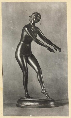 Tänzerin : Tänzerin. Bronze (um 1928; M. Molitor)