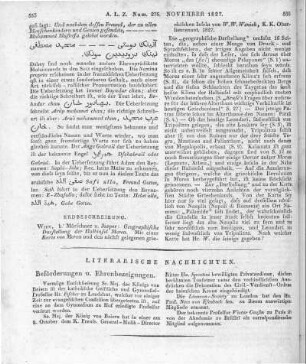 Weniek, W. W.: Geographische Darstellung der Halbinsel Morea. Mit einer Karte von Morea und den nächst gelegenen griechischen Inseln. Wien: Mörschner & Jasper 1827