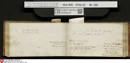 Stammbuch des Johann Christian Wilhelm Schütze aus                            Braunschweig
