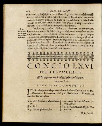 Concio LXVI. Feria III. Paschatis.