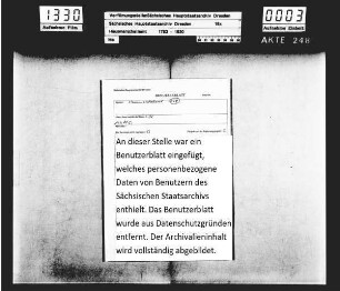 Inventar des Königlichen Palais Leipzig