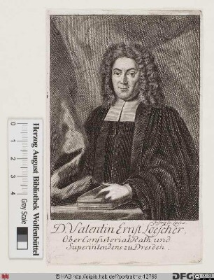 Bildnis Valentin Ernst Löscher