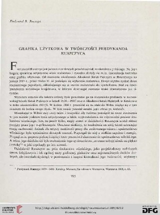 30: Grafika użytkowa w twórczości Ferdynanda Ruszczyca