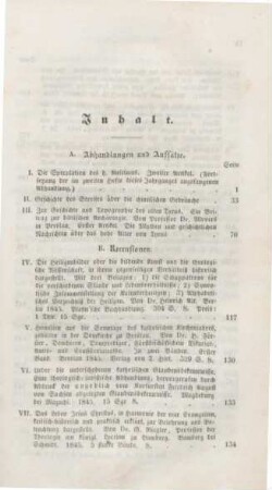 III-IV Inhaltsverzeichnis