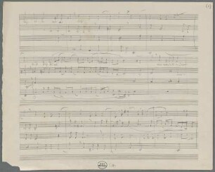 Geistliche Chormusik, Sketches, Coro, op.12,2, LüdD p.442 - BSB Mus.N. 119,47 : [without title]