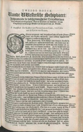 I Hooftstuck. De Kusten van Piccardien en Caux, van Cales tot de Revier van Roaen.