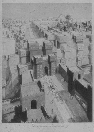 Babylon, Die Stadt z. Zt. Der Chaldäer
