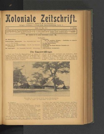 Nr. 13. Berlin, 24. März 1911. 12. Jahrgang.