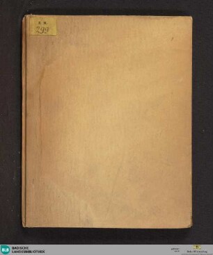 Metaphysica - Cod. Ettenheim-Münster 299