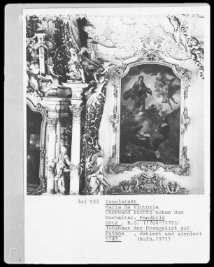 Johannes der Evangelist auf Patmos