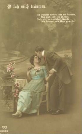 O laß mich träumen. - Ich wand'le einher, wie im Traume [...]