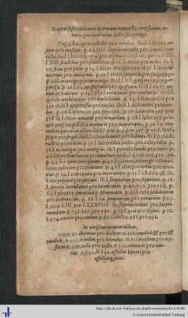 Porpter festinationem operarum nonnulla irrepserunt errata, qua benivolus lector sic corriget.