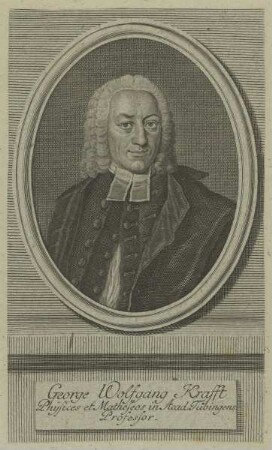 Bildnis des George Wolfgang Krafft