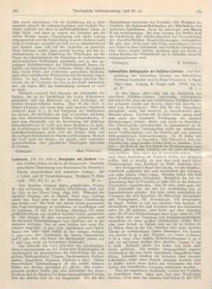 584-585 [Rezension] Thomsen, Peter, Systematische Bibliographie der Palästina-Literatur. I. Band. 1895 - 1904