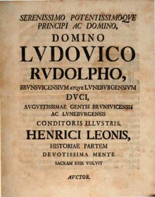 Henrici Leonis Avctoritas Circa Sacra In Constitvendis Atqve Confirmandis Episcopis