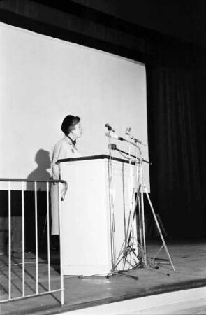 13. Tagung 1963 Medizin; Eröffnung Lindau 1.7.63: E. Schwarzhaupt