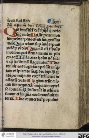 [Psalmus] lxxii.