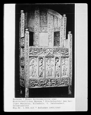 Kathedra des Bischofs Maximianus