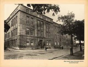 Technische Hochschule, Aachen Wiederaufbau: Ansicht Gebäude Eisenhüttenkunde