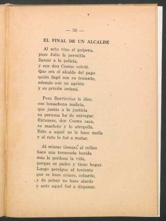 El final de un alcalde