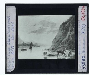Cuyp, Flussblick mit trinkenden Kühen (Rotterdam Boijmans 1133 (OK))