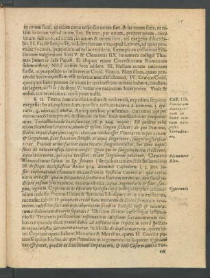 Cap. III. Variorum interpretum in hunc textum exegeses.