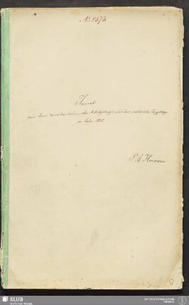 Journal einer Reise durch das böhmische Mittelgebirge und das sächsische Erzgebirge im Jahre 1850 -18.7224 4.