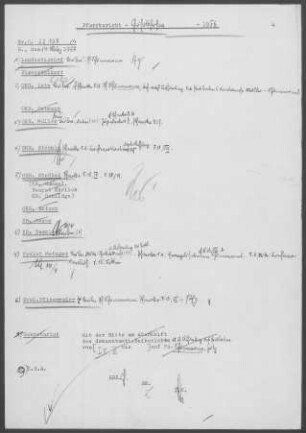 Geifertshofen: Visitationsbericht mit Pfarrbericht 1956