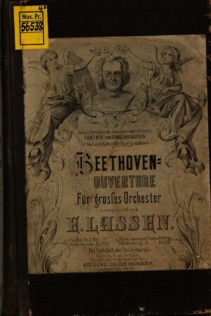 Beethoven-Ouvertüre : für gr. Orchester