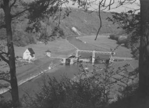 Staustufe Scheidt/Lahn