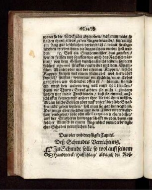 Das vier und dreyssigste Capitel. Deß Schmidts Verrichtung
