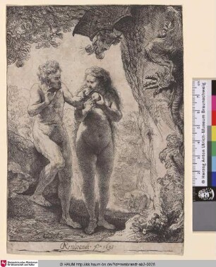 [Adam und Eva; Adam and Eve; Adam et Eve; Gen. 3, 1-7]