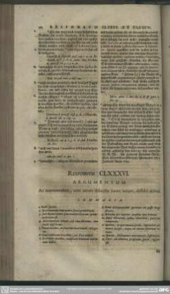 Responsum CLXXXVI.